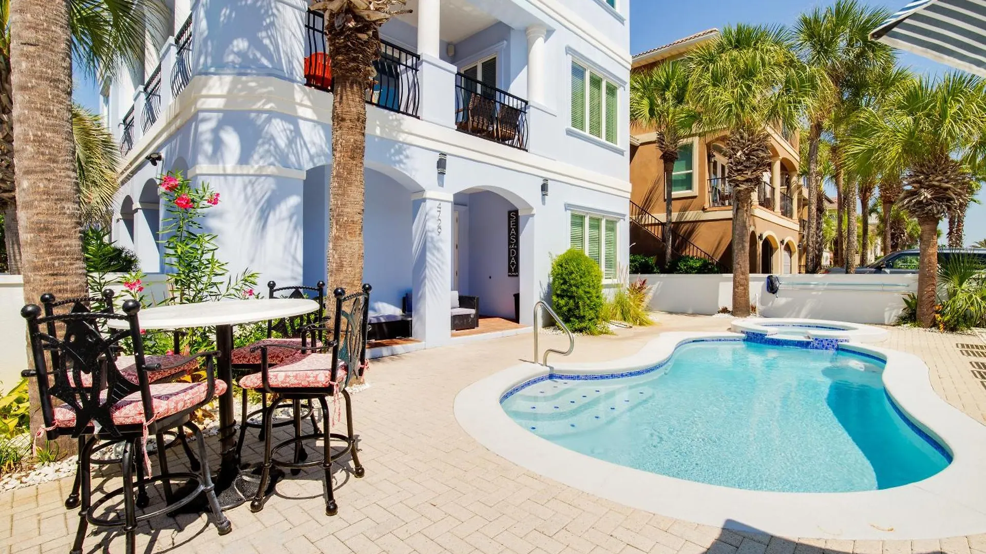 Golf Cart Beach Views Private Pool And Hot Tub Destin Nyaraló