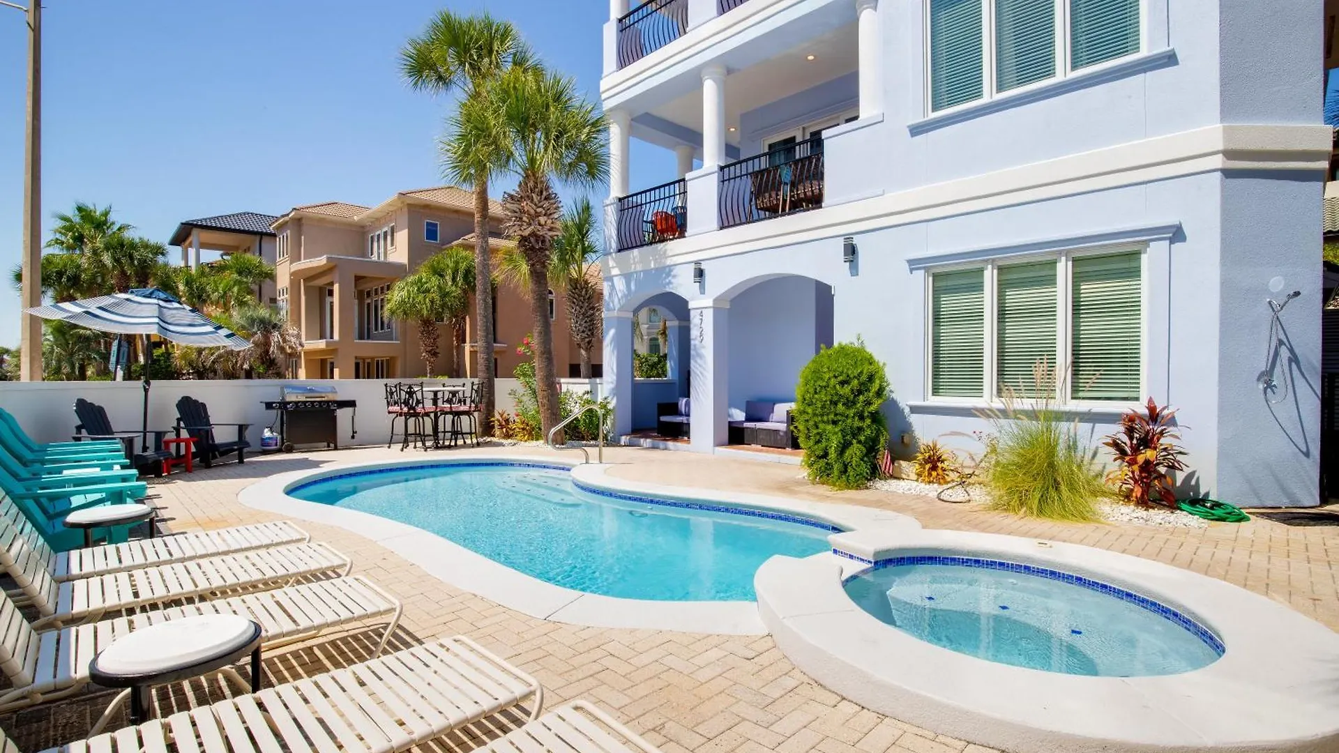 Golf Cart Beach Views Private Pool And Hot Tub Destin